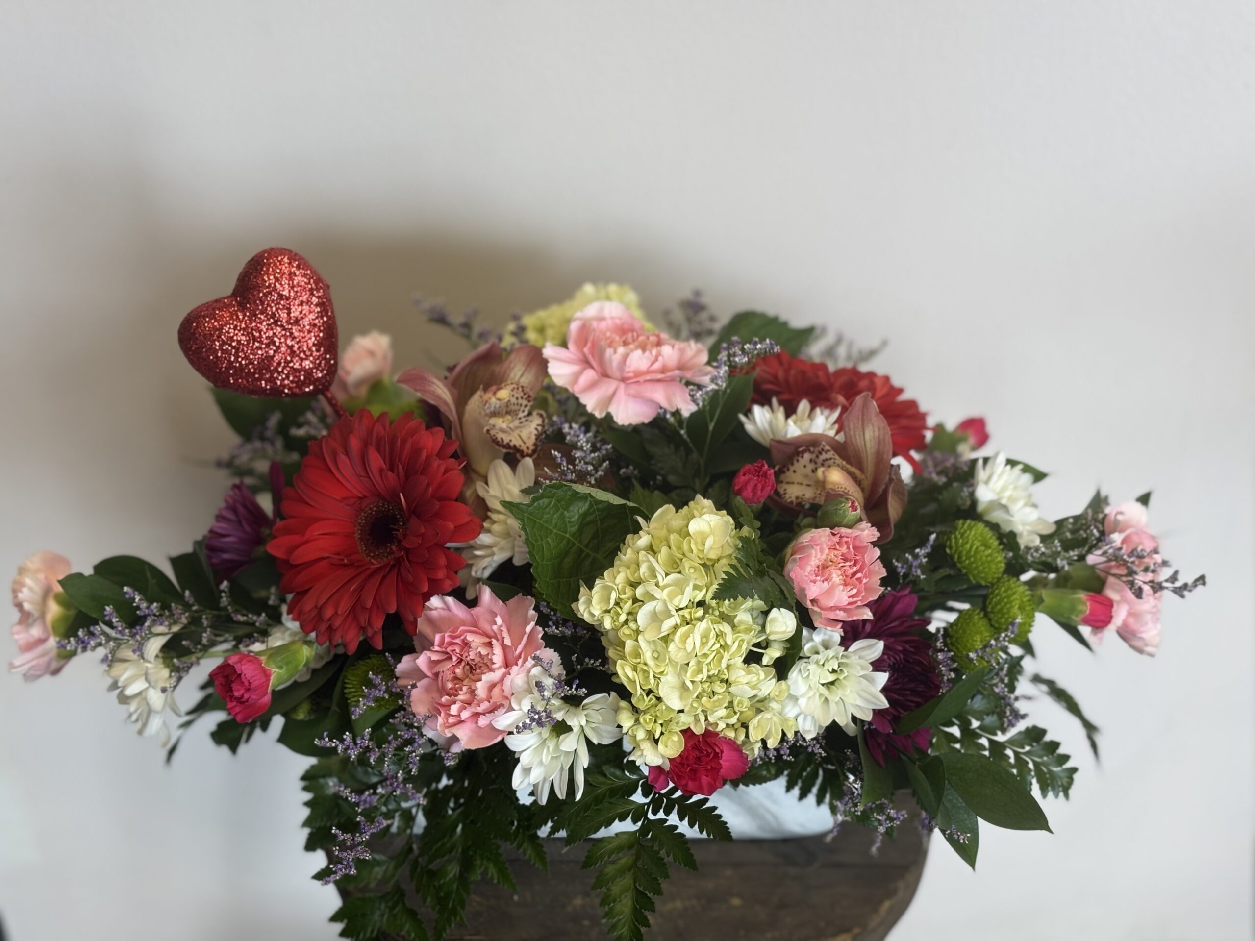 Flowers on 50th Valentines Day Premium Flowers